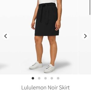 Lululemon Athletica Black Skirt